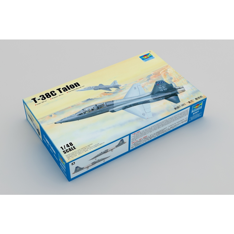พลาสติก โมเดล ประกอบ TRUMPETER สเกล 1/48 T-38C Talon (02877) | Shopee ...