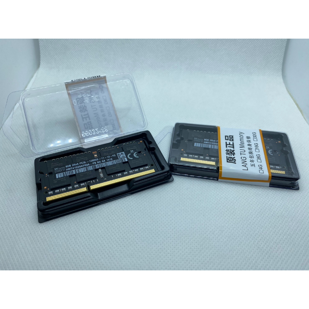 Kit RAM 8 Go (2x4 Go) SK Hynix DDR3L - PC3L-12800S, Pour Ordinateur Portable