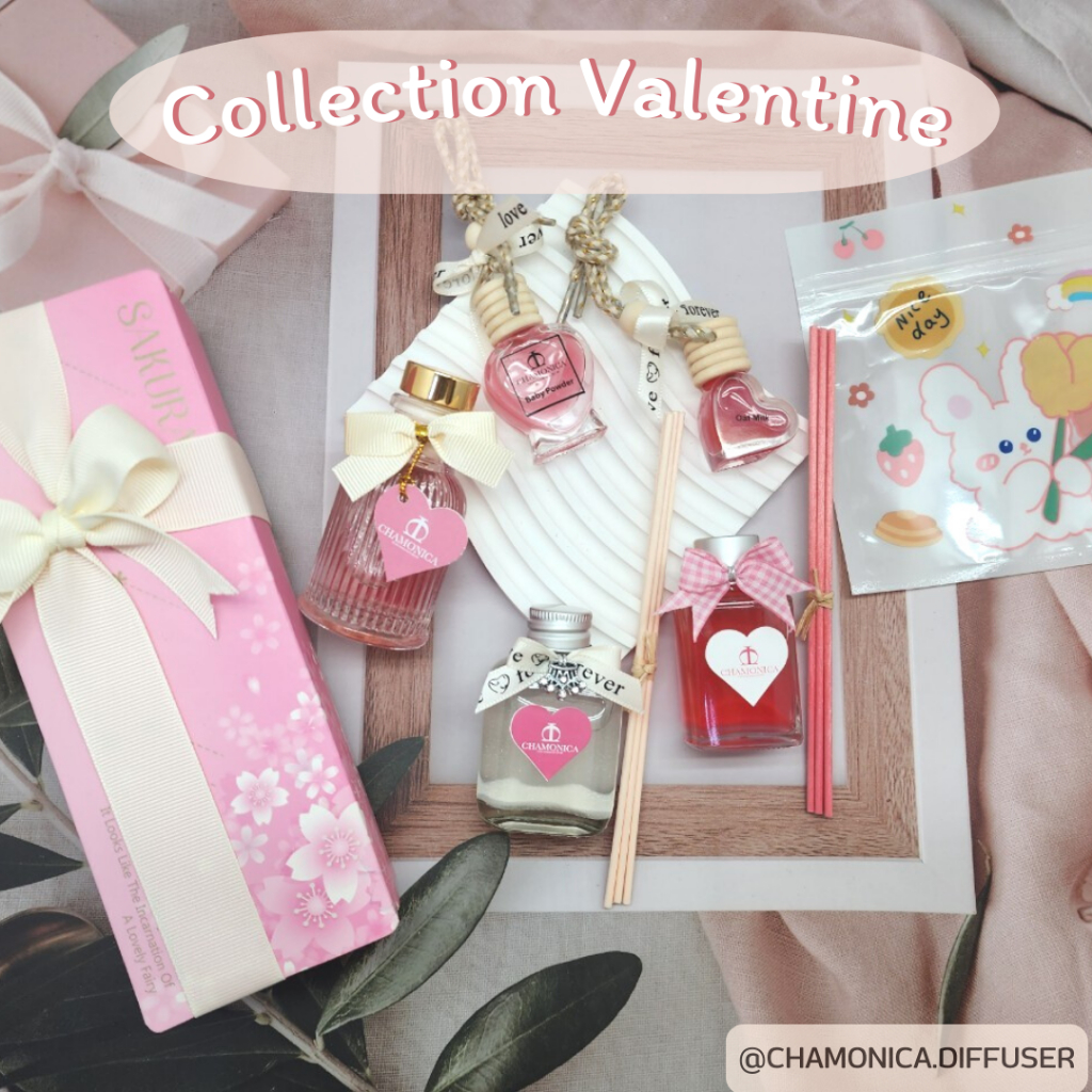 Valentine Collection น้ำหอมปรับอากาศ วาเลนไทน์ ก้านไม้หอมปรับอากาศ Reed ...