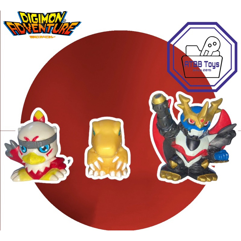 Digimon Models ดิจิมอน โมเดล กาชาปอง ดิจิม่อน ดิจิม่อน Digimon Finger ...