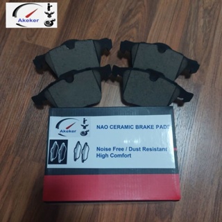 30769125 Set Front NAO Ceramic Brake Pads For Volvo S80 II 2006 XC90 2002-2015 ผ้าเบรค