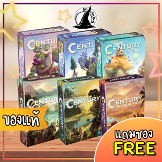 Century / Century Golem Edition Core & Expansion Board Game แถมซองใส่การ์ด