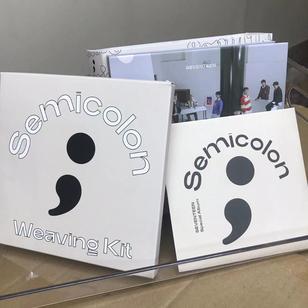 สินค้าพร้อมส่งนะคะ-album-seventeen-semicolon-แบบสุ่ม-สินค้าพร้อมส่งจากไทย