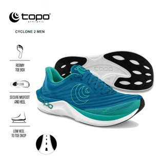 TOPO ATHLETIC ROAD CYCLONE 2   MENS RUNNING SHOES  รองเท้ากีฬา วิ่งถนนผู้ชาย