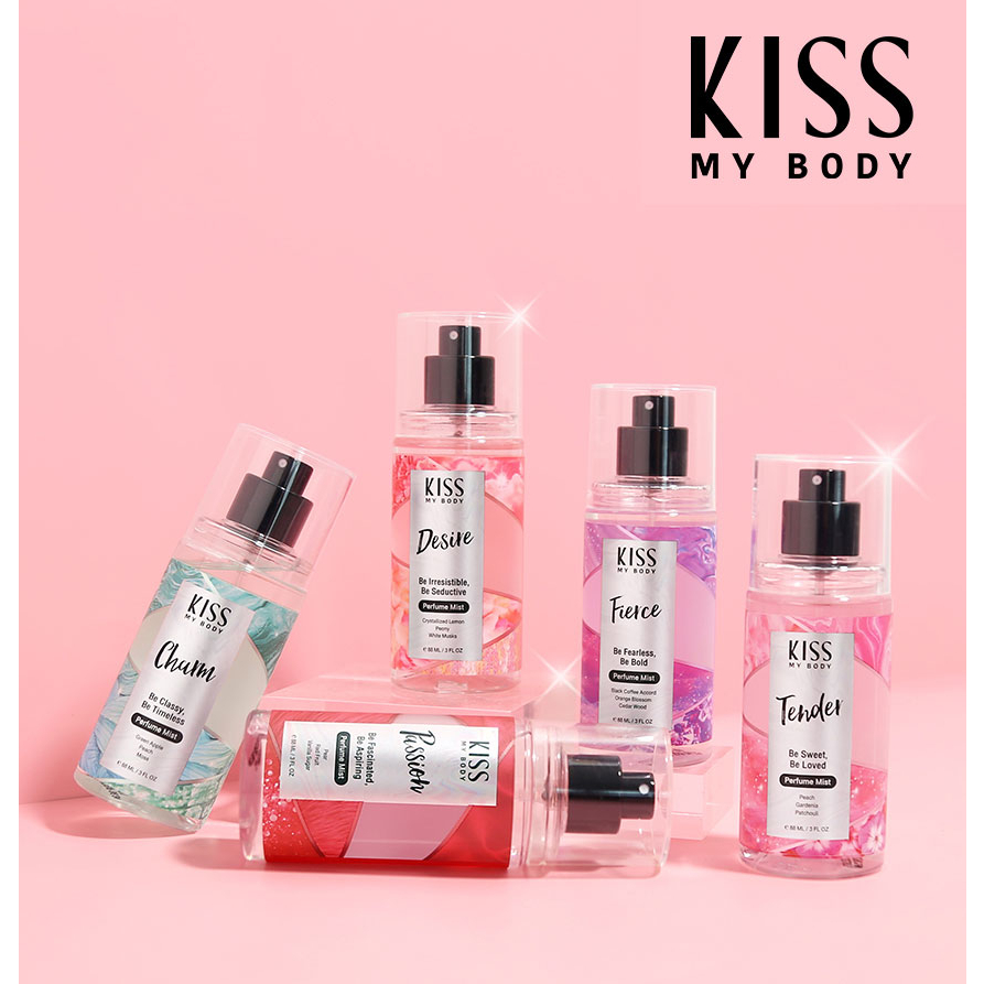 ใหม่-kiss-my-body-คิส-มาย-บอดี้-perfume-mist-สเปรย์-น้ำหอม-ขนาด-88-ml-มีให้เลือก-5-กลิ่น