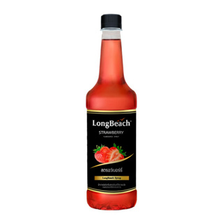 LongBeach Strawberry Syrup ลองบีชไซรัปสตรอเบอร์รี่