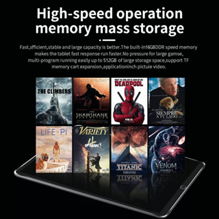 ภาพขนาดย่อของภาพหน้าปกสินค้าซื้อ1 แถม 1 แท็บเล็ต original 10.8นิ้ว เอชดี แท็บเล็ต แกะ16GB+512GB แท็บเล็ตราคาถูก รองรับ2ซิม 5G Tablet wifi แท็บเล็ต จากร้าน perfectshop6 บน Shopee ภาพที่ 5