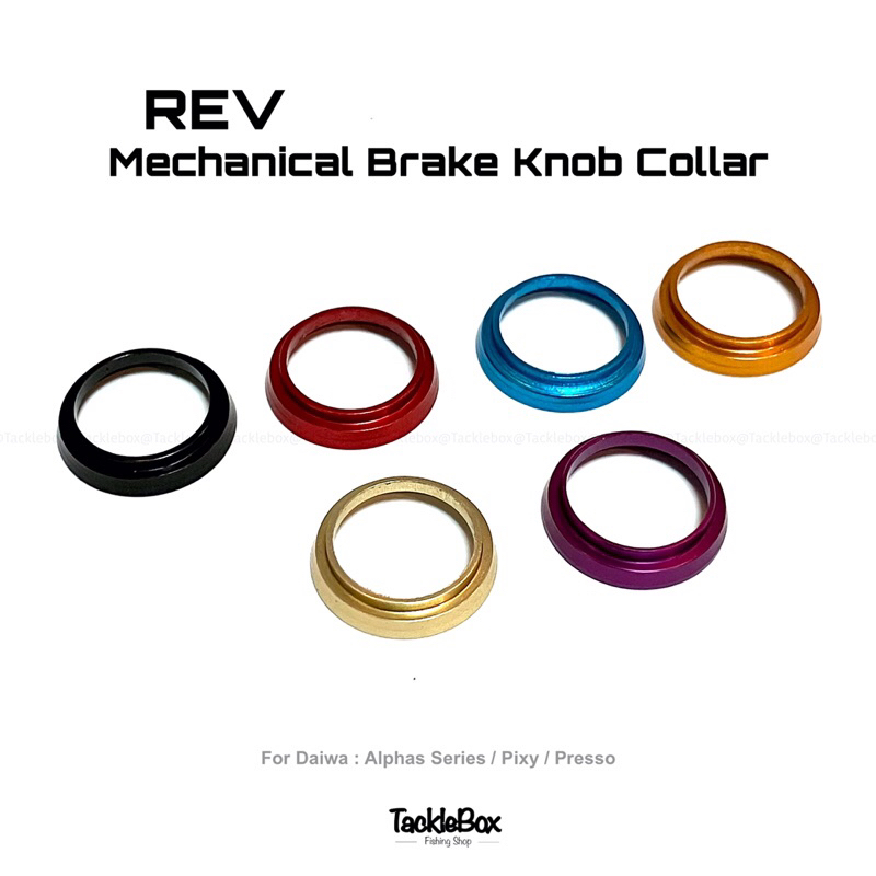 ของแต่งรอก REV MEchanical Brake Knob Collar สำหรับรอก Daiwa | Shopee ...