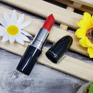 MAC Lustreglass Lipstick 3g No Box สี 502 COCKNEY ลิปสติก ผลิต 04/2022