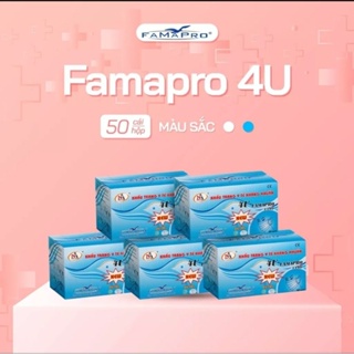 ภาพหน้าปกสินค้าพร้อมส่ง ของในไทย❗️หน้ากากอนามัยนก  4U Famapro ของแท้ 100% หนา 4 ชั้น  สายคล้องหูไม่บาด ไม่ขาดง่าย 🚚ส่งของทุกวัน ที่เกี่ยวข้อง
