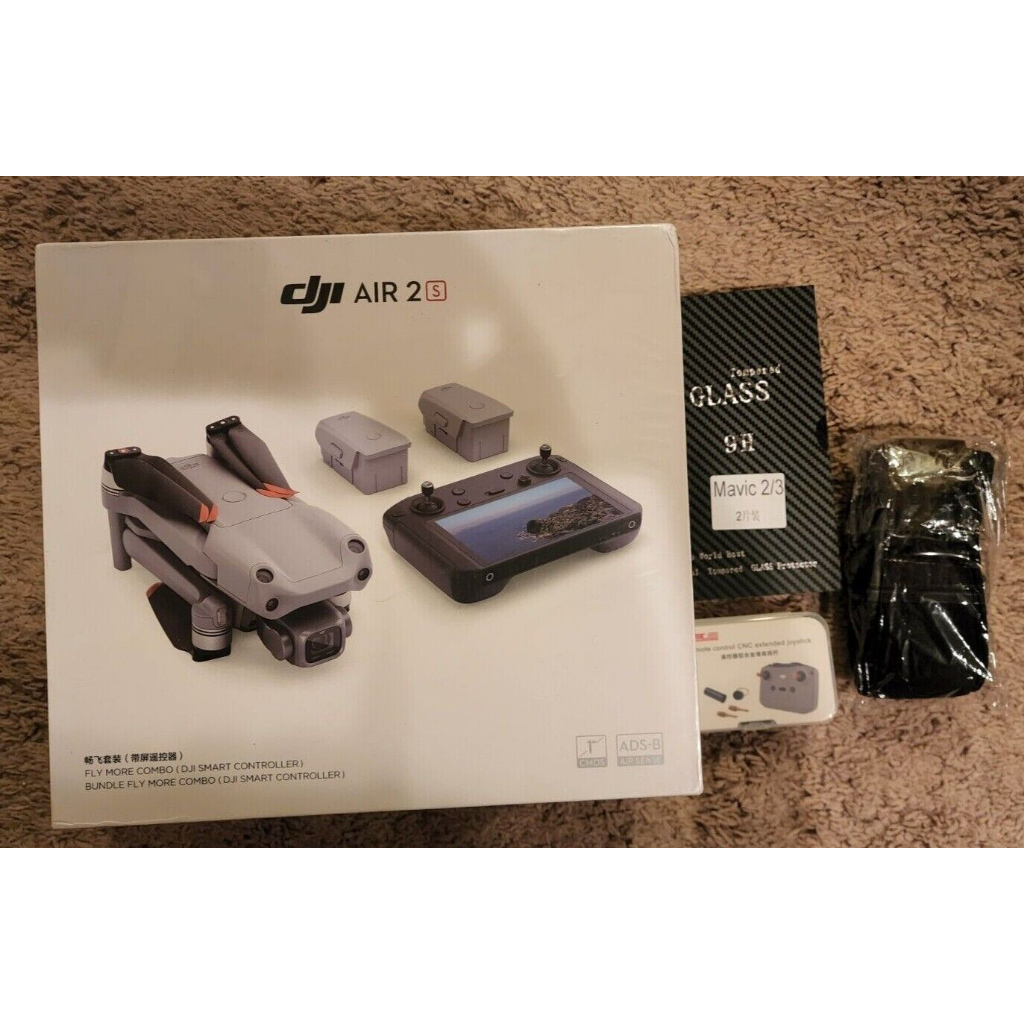 DJI Drone Air 2S Fly More Combo w/ Smart Controller + Screen