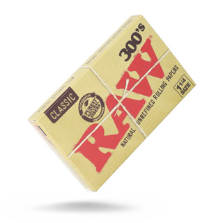 Raw classic creaseless 1 1/4 rolling papers - 300s
