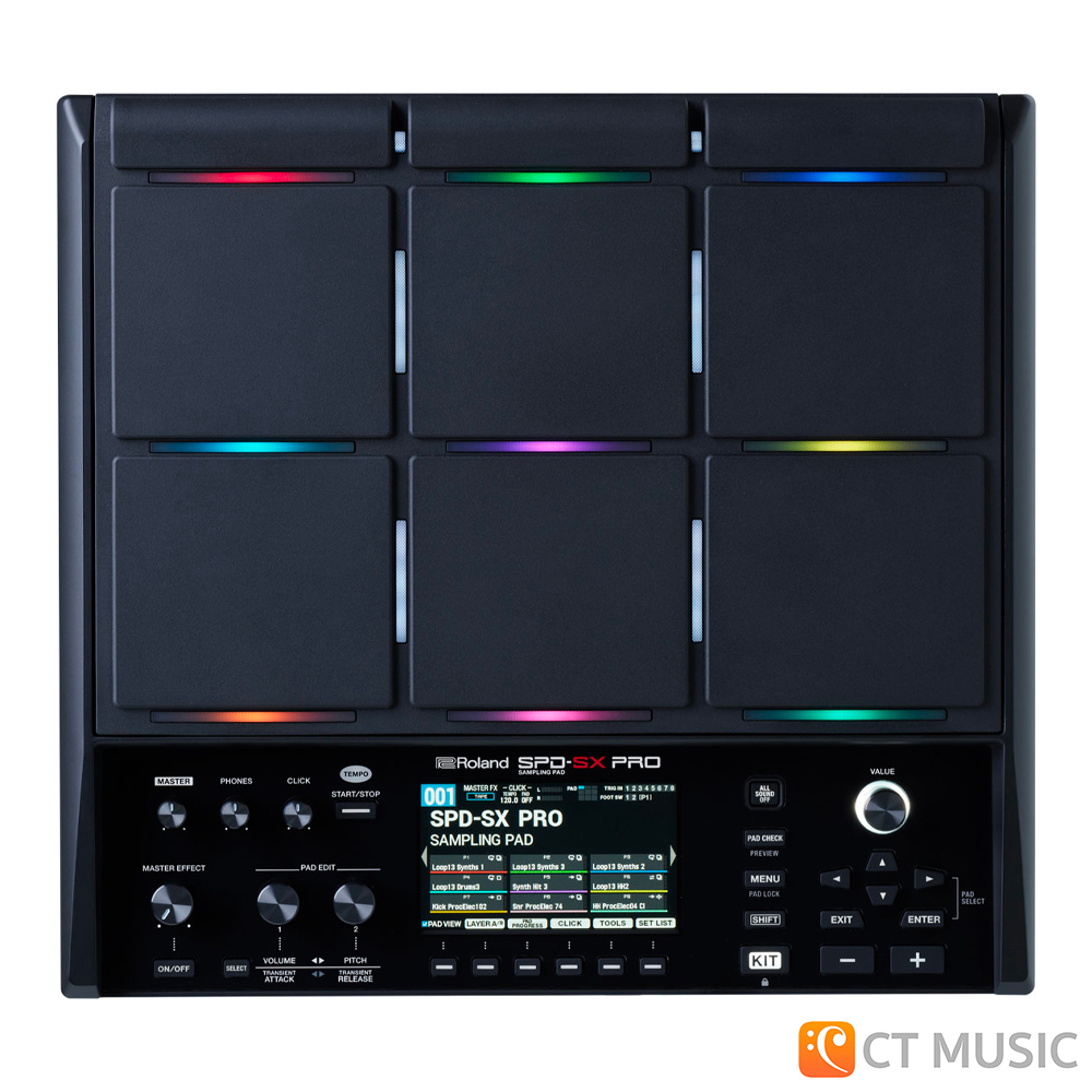 roland-spd-sx-pro-กลองไฟฟ้า