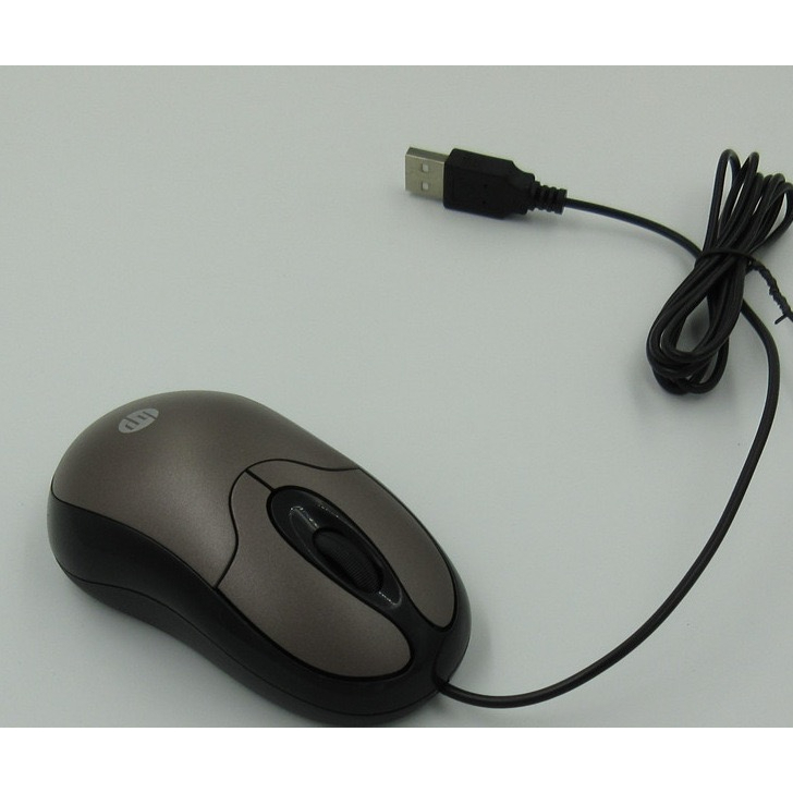 เมาส์ HP FM100 แบบใช้สาย ใช้งานได้ทั้งมือซ้ายและขวา พร้อม USB Interface