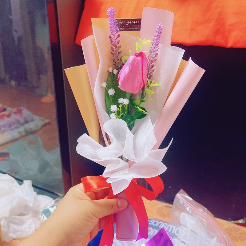 ช่อดอกไม้-ช่อทิวลิป-ช่อปัจฉิม
