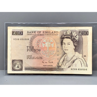 ธนบัตรรุ่นเก่าของประเทศอังกฤษ ชนิด10Pound ปี1980