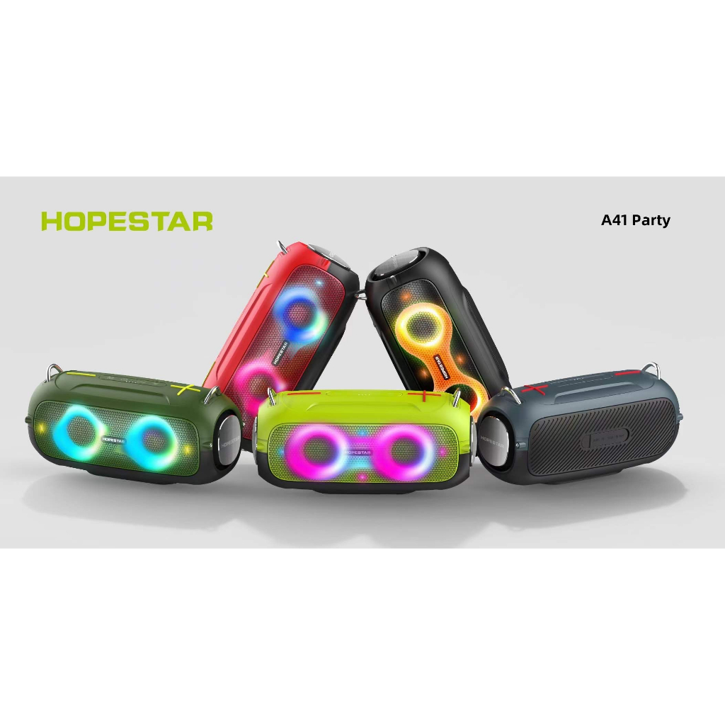 ใหม่ล่าสุด Hopestar A41 party ลำโพงมีไฟ 16วัตต์ เสียงดี เบสแน่น แท้100% ...
