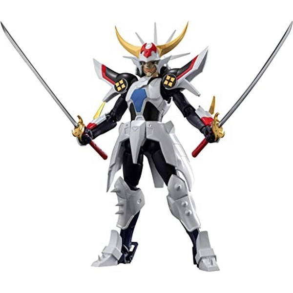 Figurine Yoroiden Samurai Troopers - Rajura / Merlor / Dais, Doyusha, Neuve
