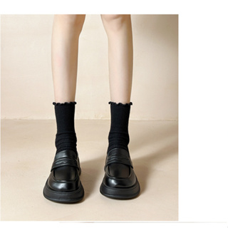 สินค้า รองเท้าหัวโต รองเท้าผู้หญิงสไตล์ญี่ปุ่น JDI พร้อมส่งจากกทม รองเท้าเรโทร