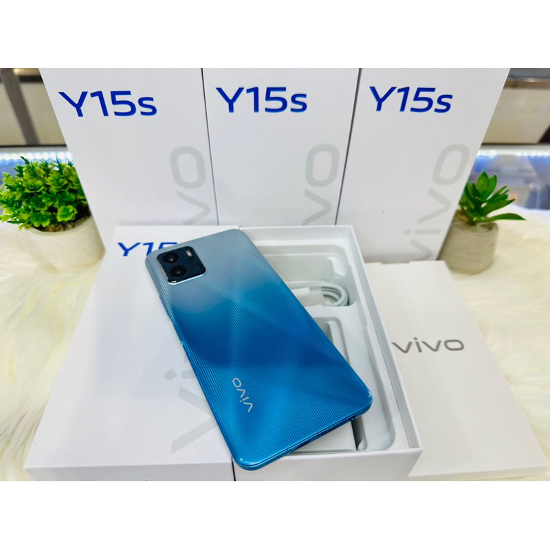 vivo-y15s-3-32gb-เครื่องใหม่เคลียร์สต๊อก-cpu-helio-p35-จอ-6-51นิ้ว-2-3-ghz