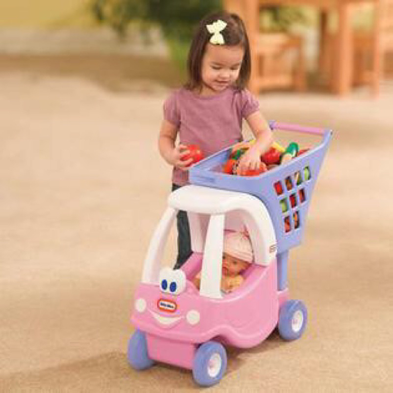 รถเข็น-little-tikes-cozy-shopping-cart