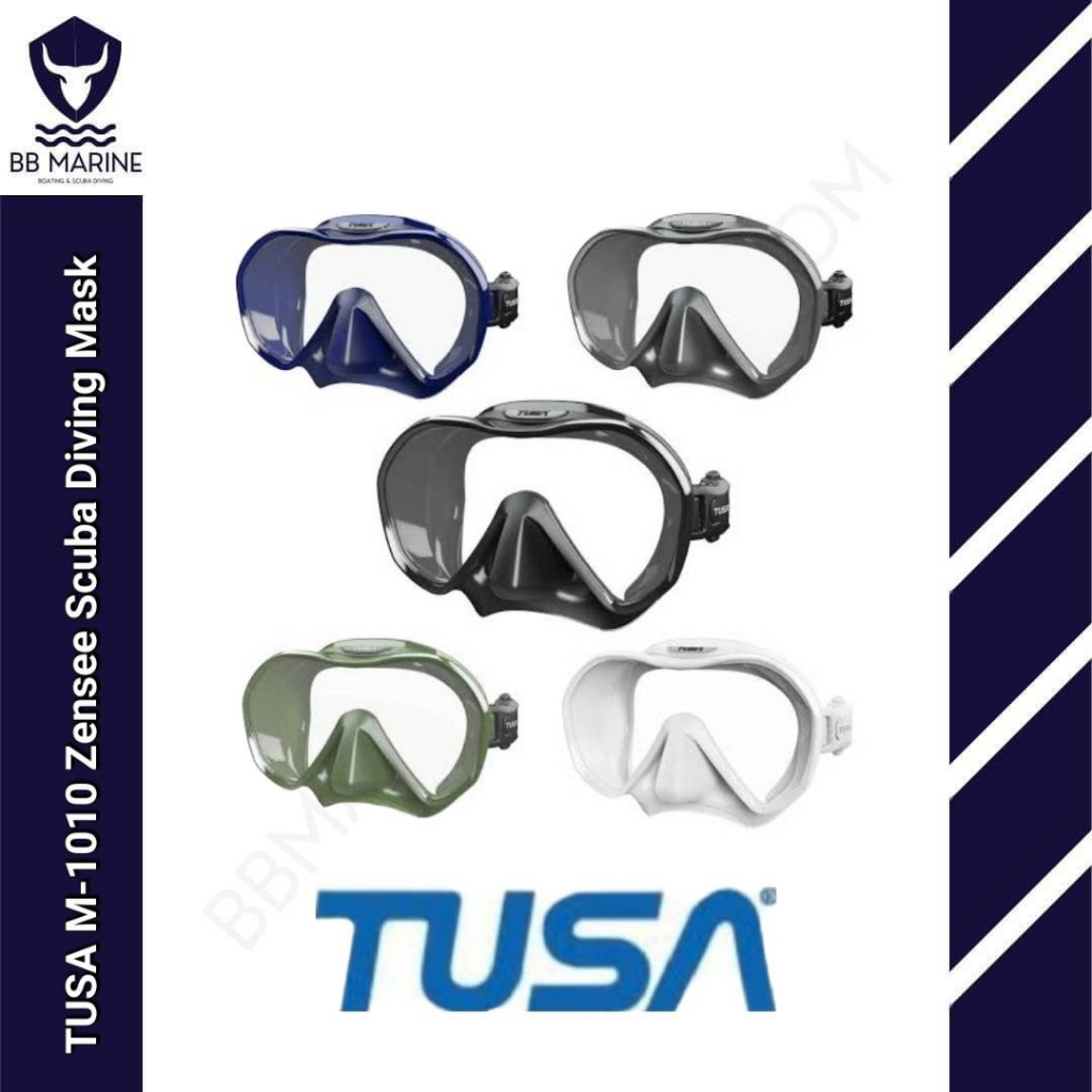 bb-marine-หน้ากากดำน้ำtusa-m-1010-zensee-scuba-diving-mask