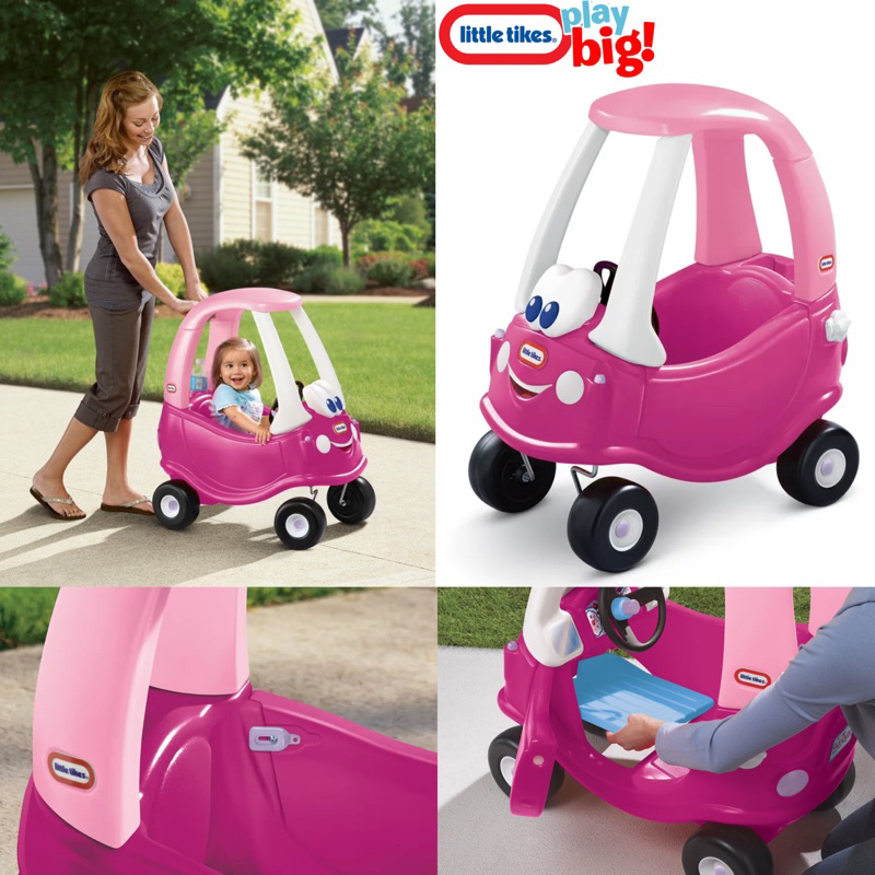 ภาพหน้าปกสินค้าพร้อมส่ง  รถขาไถ  สีชมพู Little Tikes Princess Cozy Coupe (Magenta) For Girls and Boys Ages 1 Year + ราคา 3690.- จากร้าน babythingshopthailand บน Shopee