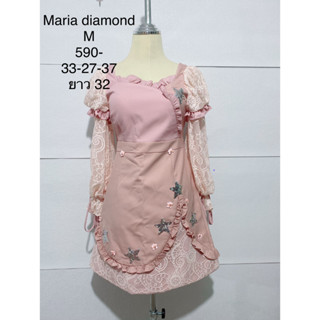 เดรสสั้น MARIA DIAMOND SIZE M