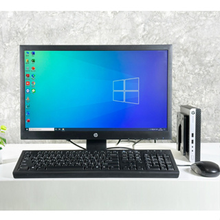 ภาพหน้าปกสินค้าMini PC HP คอมจิ๋วขนาดเล็ก แรงๆ คุ้มๆ Core i5 GEN6 Ram 4 SSD 240 GB พร้อมจอ 21.5 นิ้ว คอมมือสอง ที่เกี่ยวข้อง