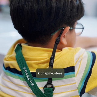 ภาพขนาดย่อของภาพหน้าปกสินค้าสายคล้องแมส สายคล้องหน้ากาก สายคล้องแว่น แบบทำชื่อได้ MASK & GLASSES STRAP : รุ่น CLASSIC แบบบาง KIDNAP ME. จากร้าน kidnapme บน Shopee ภาพที่ 2