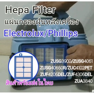 ภาพหน้าปกสินค้าแผ่นกรอง HEPA Filter สำหรับเครื่องดูดฝุ่น Phillips , Electrolux ที่เกี่ยวข้อง