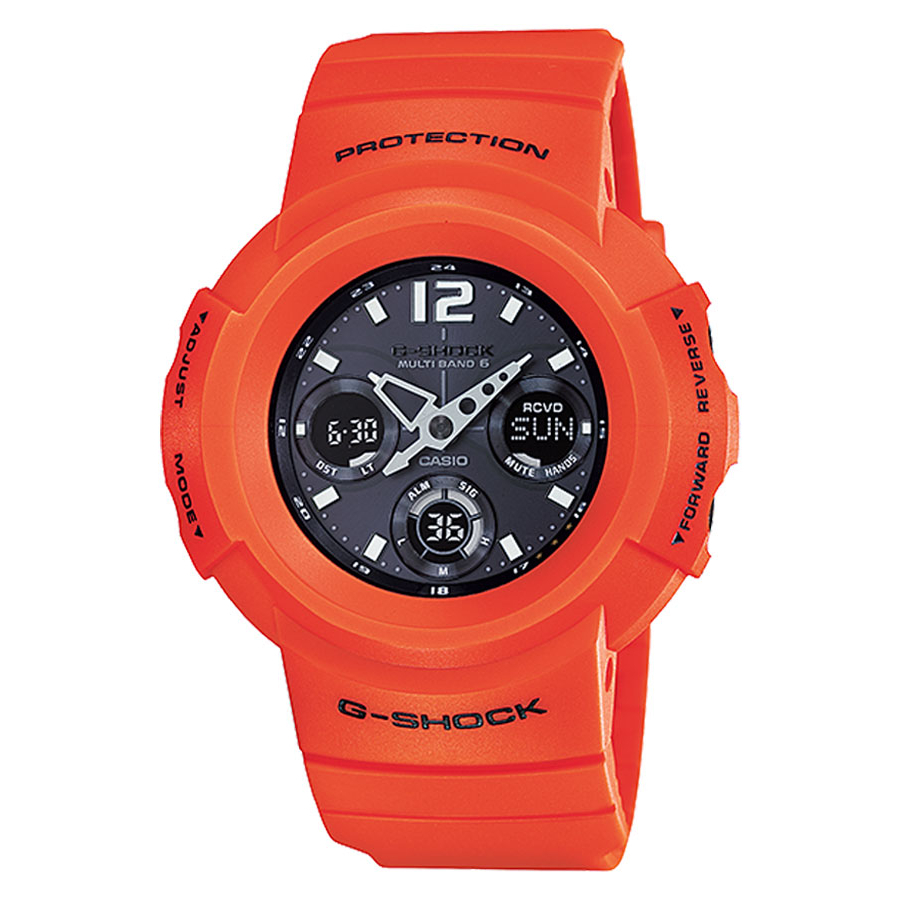 ไม่วางขายในไทย-casio-g-shock-awg-m510mr-4a-ของแท้-100-พร้อมส่ง-ประกัน-1-ปี