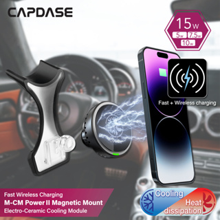 Capdase M-Cm Power Ii แท่นชาร์จแม่เหล็กไร้สาย Glc สําหรับ Benz C Class Glc (2015-2018)