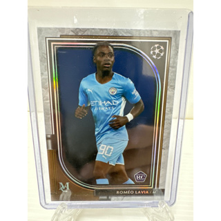 2021-22 Topps Museum Collection UEFA Champions League Soccer Cards Manchester City