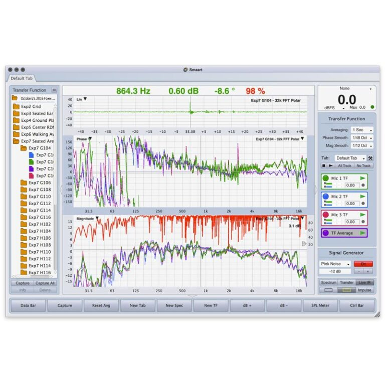 ภาพสินค้าRational Acoustics Smaart 8.5.2.1 win mac โปรแกรมวัดเสียง วิเคราะห์เสียงขั้นสูง จากร้าน bighum บน Shopee ภาพที่ 2