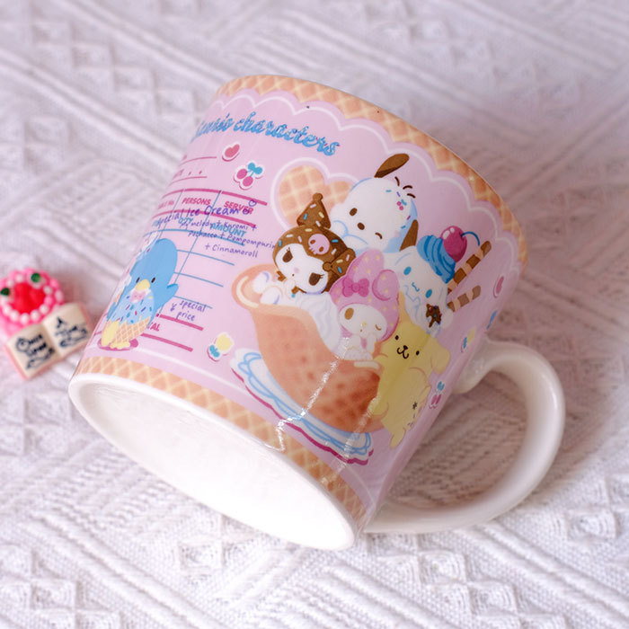 พร้อมส่ง-sanrio-ceramic-mug-แก้วเซรามิค-แก้วน้ำ