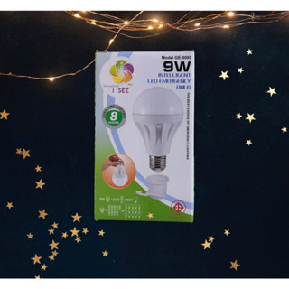 หลอดไฟ LED-Bulb-9W ชาร์จไฟในบ้าน ไฟดับอัจฉริยะ ไฟฉุกเฉิน ชาร์จไฟอัตโนมัติ ประหยัดพลังงานอย่างน่าอัศจรรย์