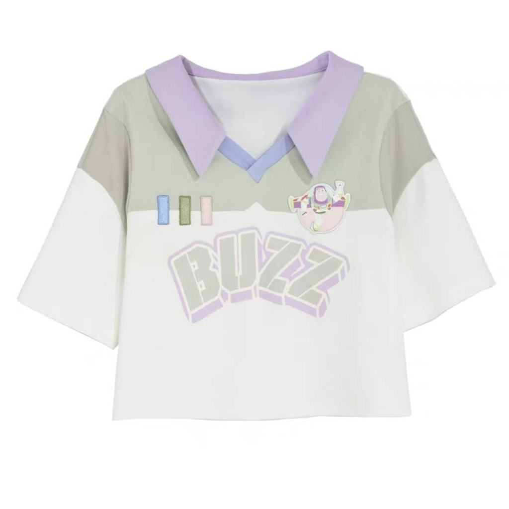Snbl x Toy Story เสื้อยืด กางเกงขาสั้น ทอยสตอรี่ Buzz lightyear