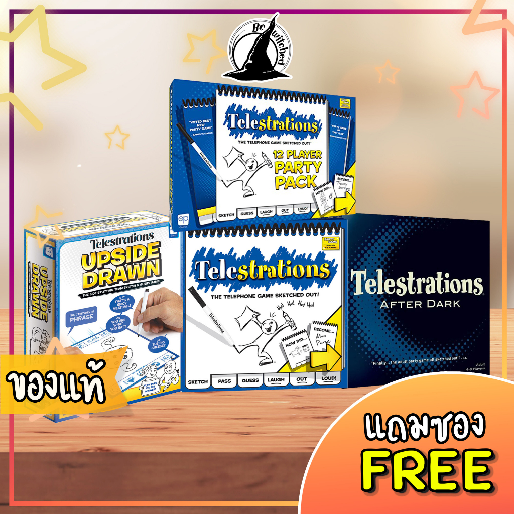 telestrations-telestrations-12-player-party-pack-after-dark-upside-drawn-board-game