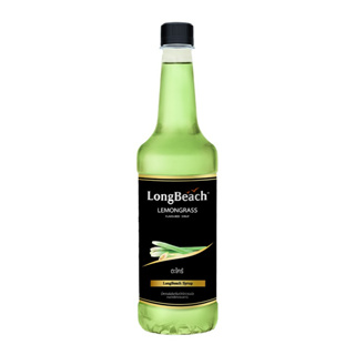 ลองบีชไซรัปตะไคร้ LongBeach Lemongrass Syrup 740ml.