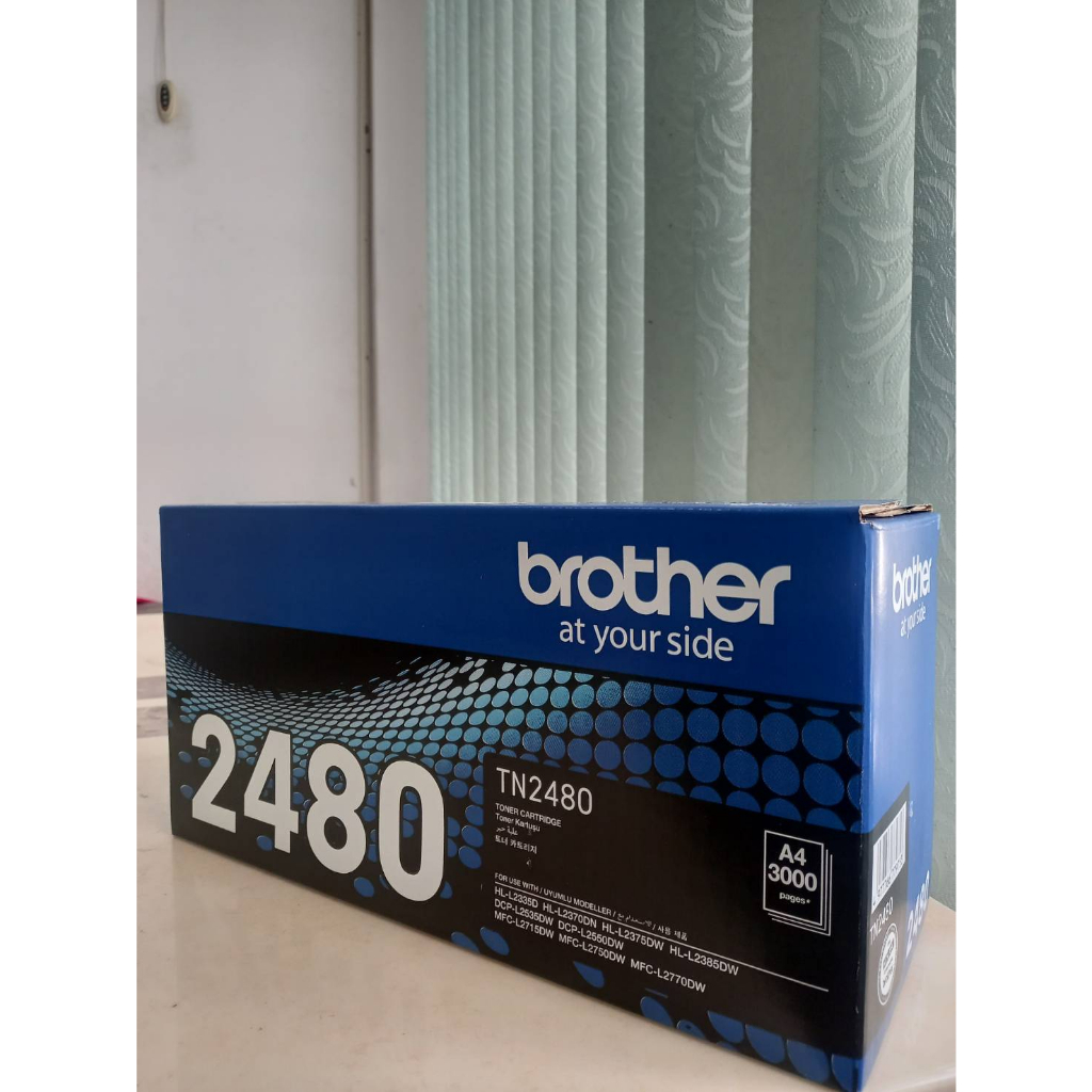 brother-tn-2480-สีดำ-แท้ศูนย์ของใหม่-คุณภาพ100-hl-l2370dn-hl-l2375dw-mfc-l2715dw-mfc-l2750dw