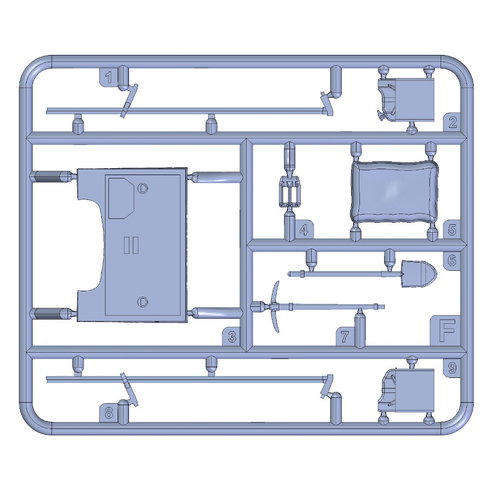 โมเดลประกอบ-roden-1-35-ro818-ford-v8-g81a