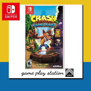 ภาพหน้าปกสินค้าnintendo switch crash bandicoot n.sane trilogy ( english zone 1 ) ที่เกี่ยวข้อง