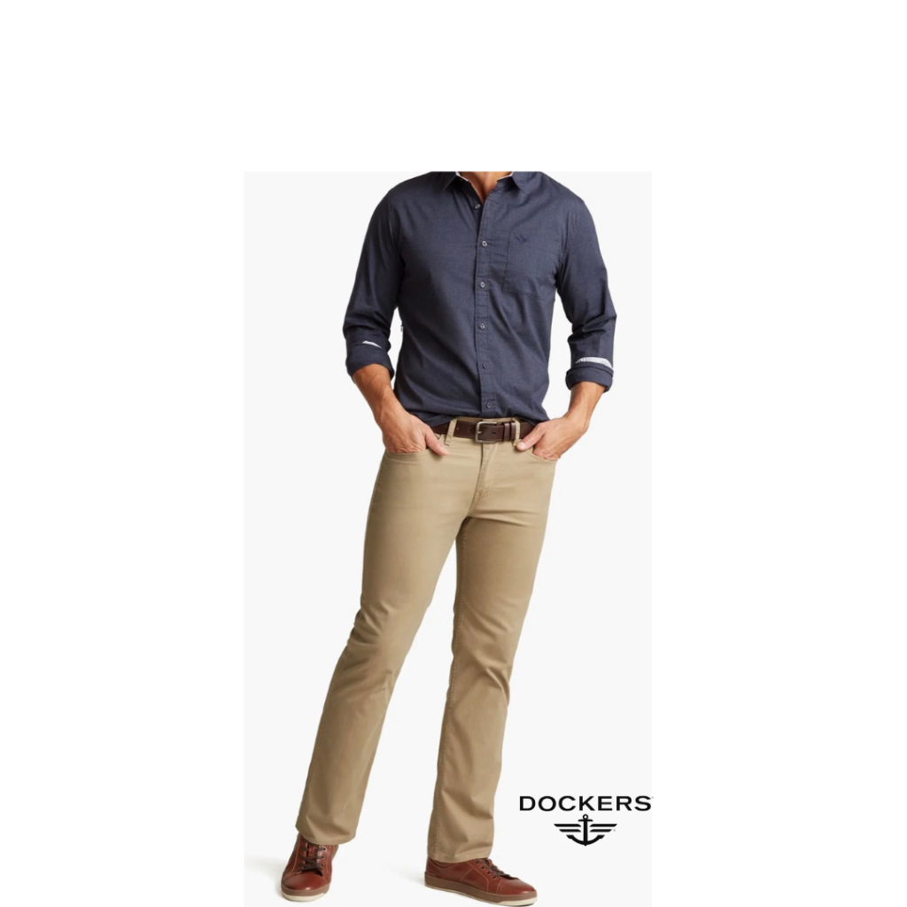 กางเกง-dockers-smart-360-knit-ทรงยีนส์-เเท้