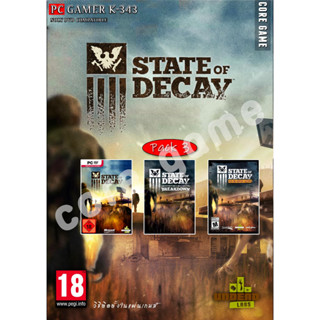 state of decay แผ่นเกมส์ แฟลชไดร์ฟ เกมส์คอมพิวเตอร์  PC โน๊ตบุ๊ค