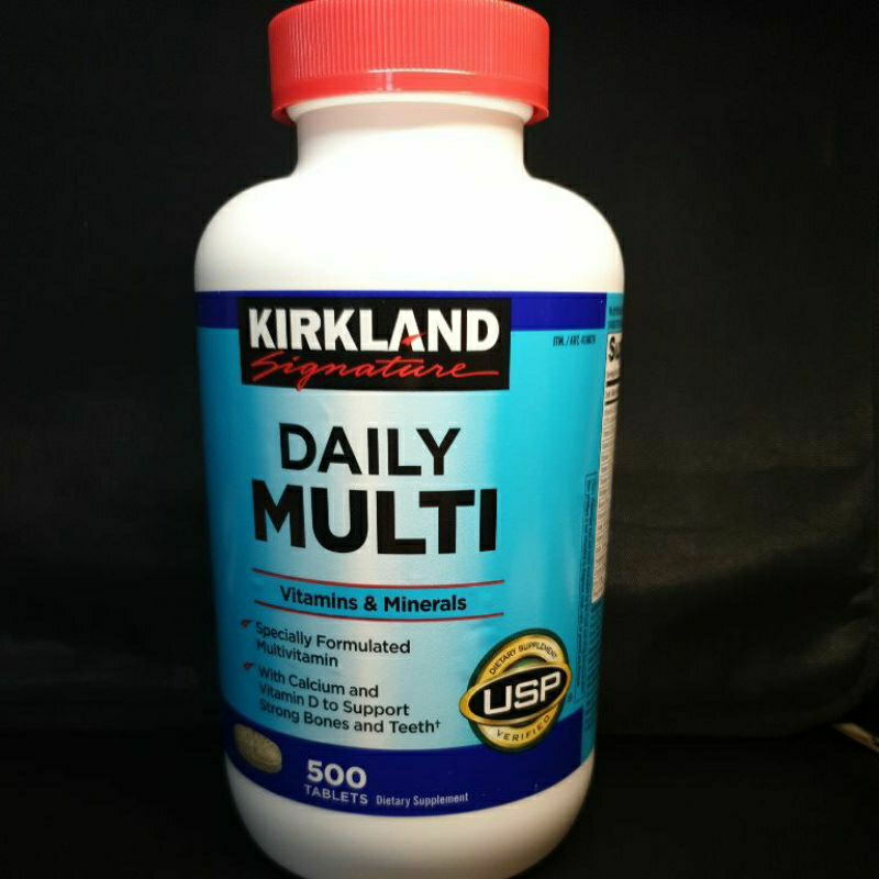 Kirkland Signature Daily Multi Vitamins & Minerals 500 Teblet ( EXP