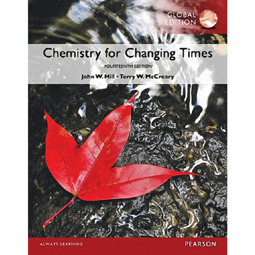 ลดราคาพิเศษ-9781292104591-chemistry-for-changing-times-global-edition-ผู้แต่ง-hill-j-w