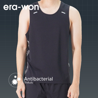 era-won เสื้อกล้าม รุ่น Vest T-Shirt SportWear Zinc สี Black