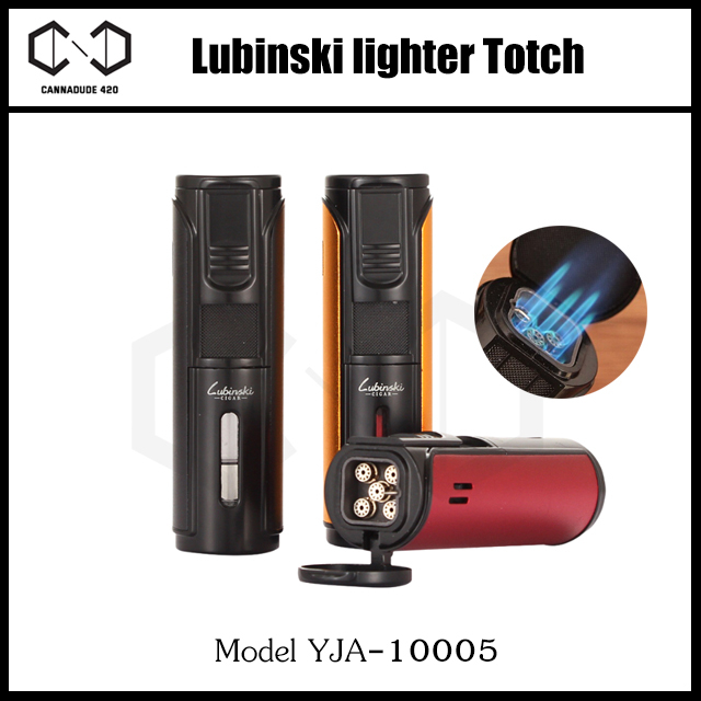 lubinski-lighter-torch-ไฟแช็ค-ไฟแชก-เติมได้-สำหรับสายเติม-model-yja-10005