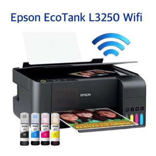 ภาพหน้าปกสินค้าEPSON EcoTank L3250 WiFi ปริ้นกับโทรศัพท์มือถือได้ ที่เกี่ยวข้อง